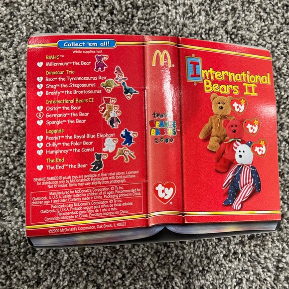 McDonalds teenie beanie Germanic bear - Picture 2 of 2